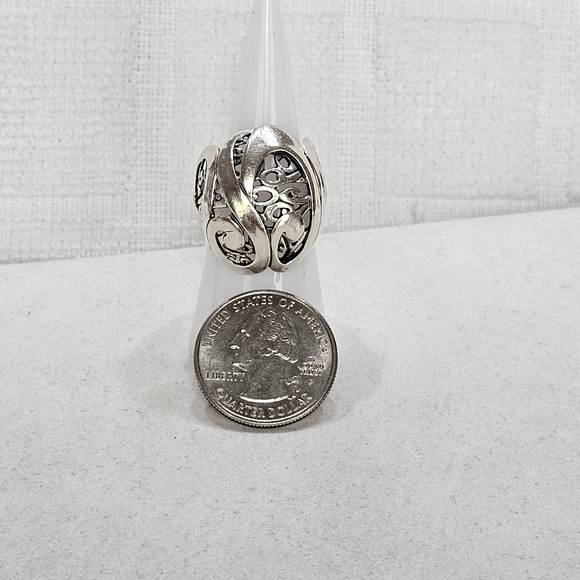 Carolyn Pollack Relios 925 Swirl Dome Ring - Picture 8 of 16